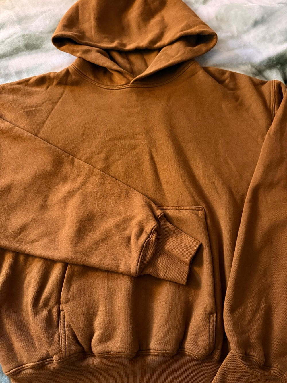 Yeezy/Gap 2021 Men's Light Brown Pullover Hoodie - Casual Sweatshirt #Yeezy